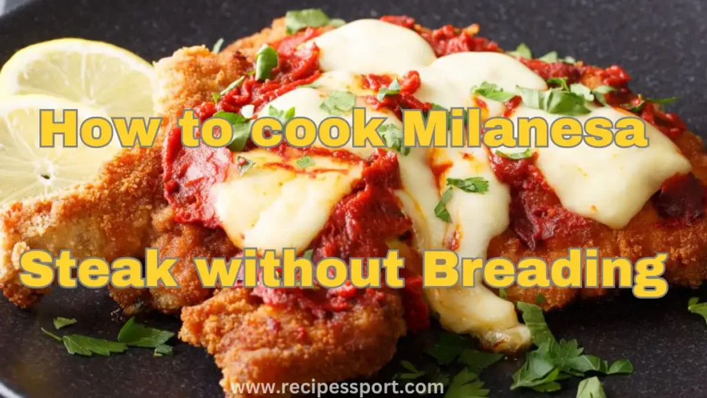 How to Cook Milanesa Steak without Breading