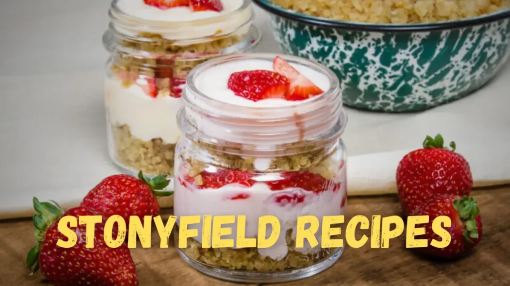 Stonyfield Yogurt And Snacks Recipes