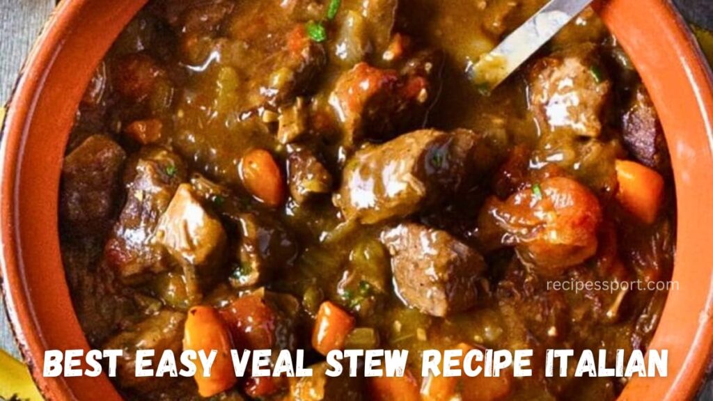 Easy Veal Stew Recipe