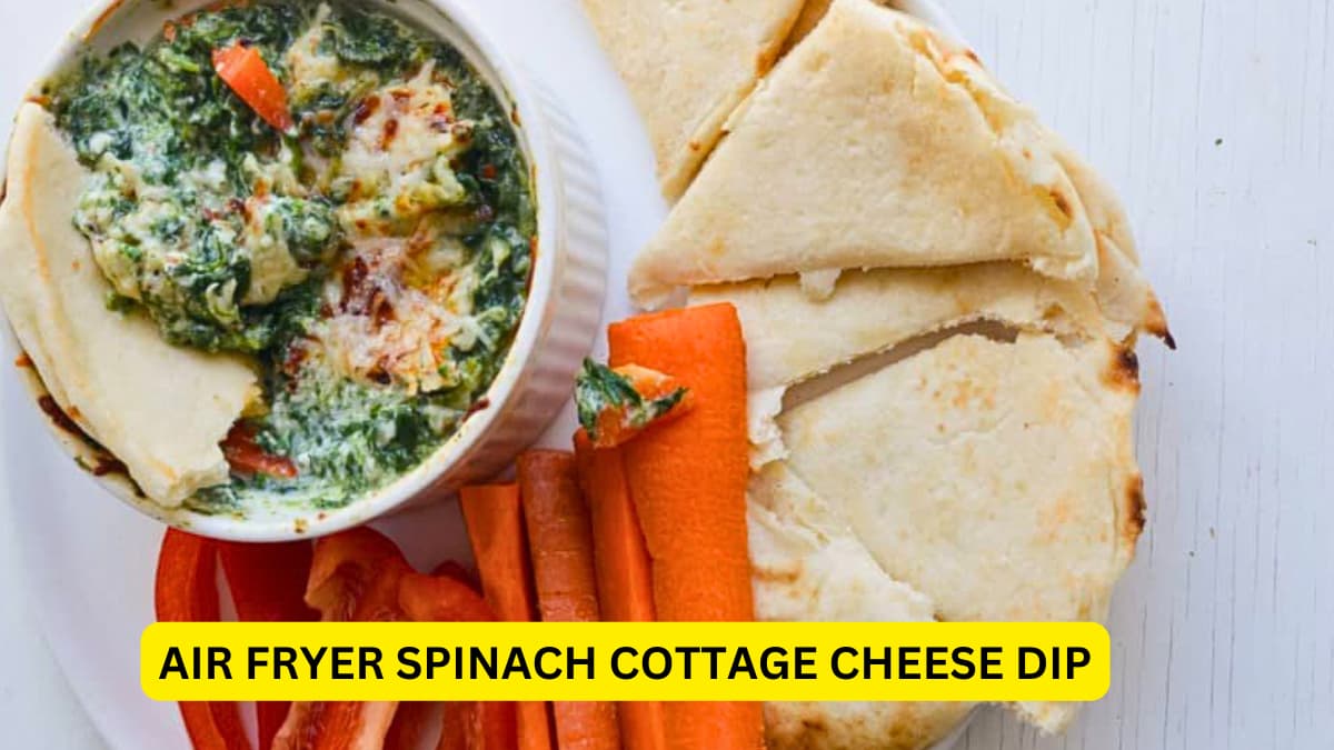 You are currently viewing Air Fryer Spinach Cottage Cheese Dip | Best Recipe in 2023