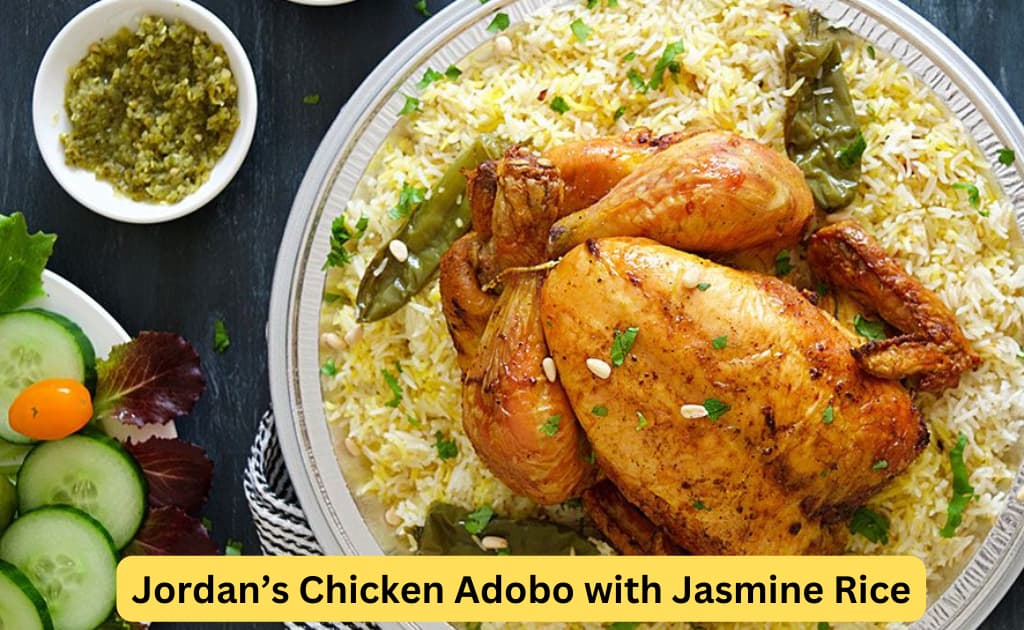 Jordan’s Chicken Adobo with Jasmine Rice - 14 best selena and chef recipes