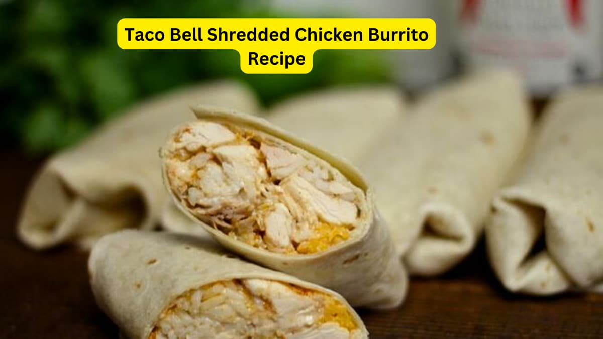 You are currently viewing Best Taco Bell Shredded Chicken Burrito Recipe