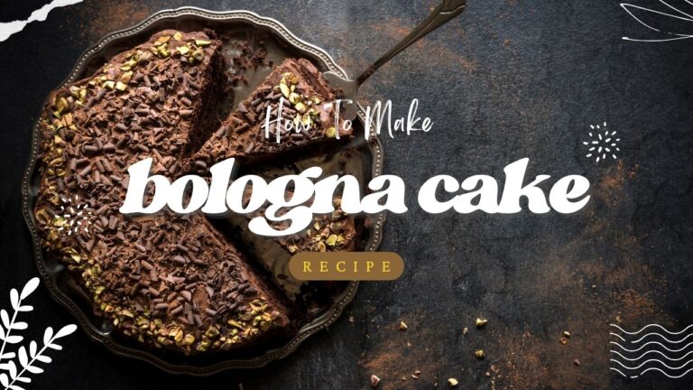 Read more about the article Bologna Cake Recipe: A Fun Twist for Foodies and Party Planners