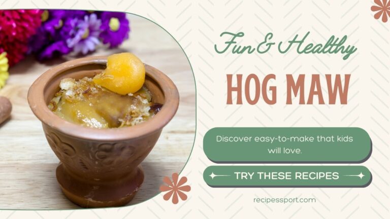 Read more about the article Unveiling the Deliciousness: Hog Maw Recipe