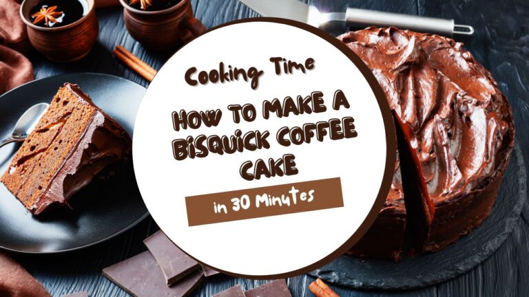 Read more about the article Bisquick Coffee Cake Recipe: A Delicious Breakfast Treat
