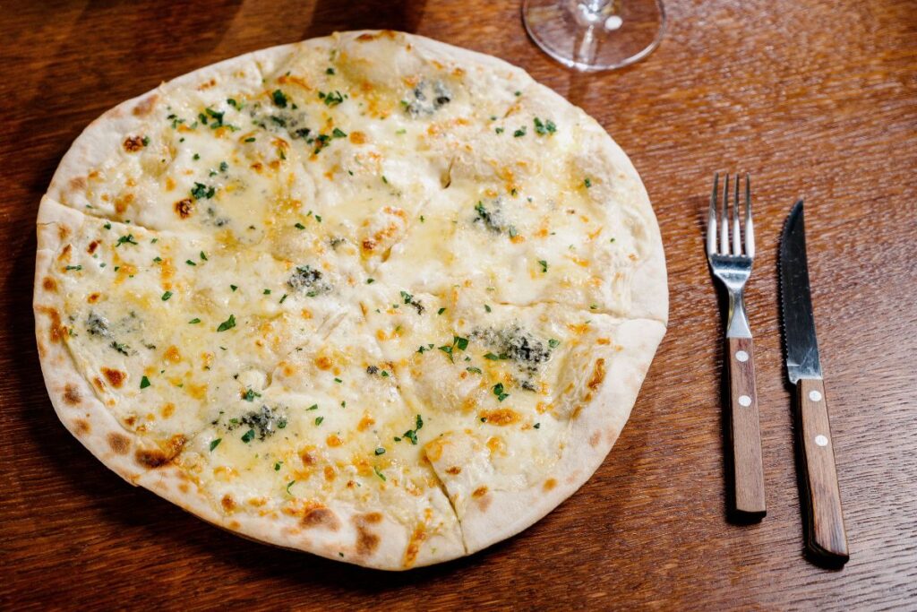 Herbed Cheese and California Avocado Flatbread