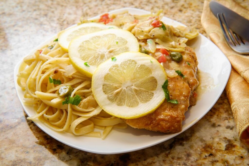 chicken piccata pasta