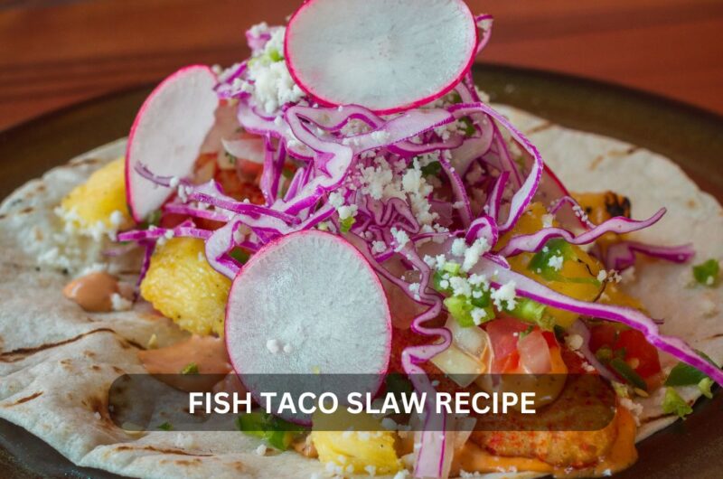 Fish Taco Slaw Recipe