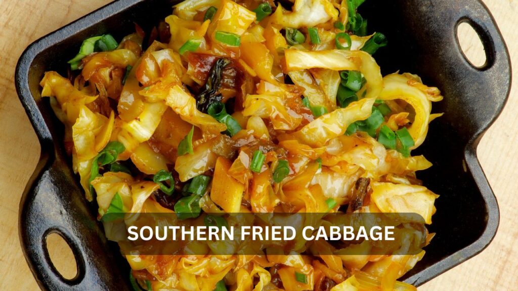 fried cabbage and sausage