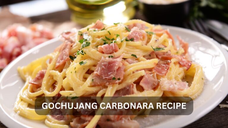 Read more about the article Gochujang Carbonara: A Spicy Twist on an Italian Classic