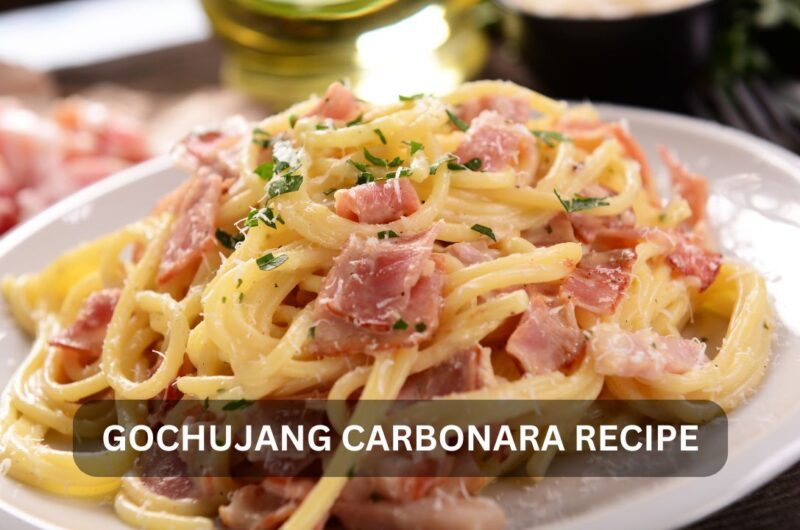 Gochujang Carbonara: A Spicy Twist on an Italian Classic