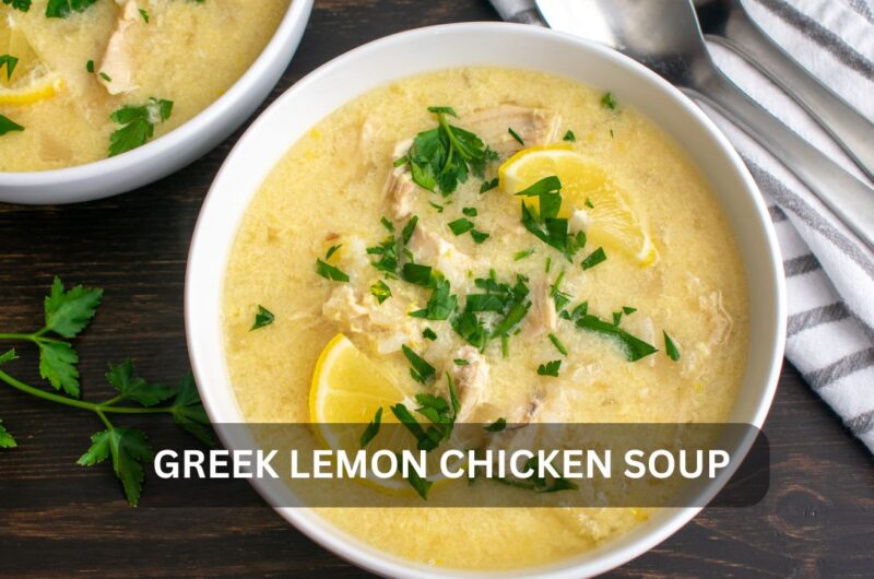 Homemade Delights: A Deep Dive into Greek Lemon Chicken Soup (Avgolemono)