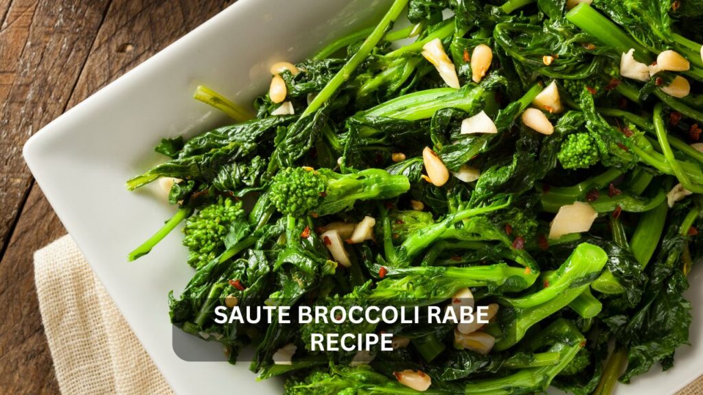 how to saute broccoli rabe