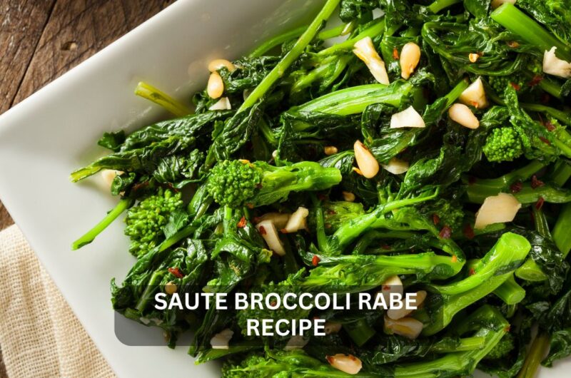 How to Saute Broccoli Rabe Recipe