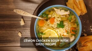 Read more about the article Zesty Comfort in a Bowl: Lemon Chicken Soup with Orzo Recipe