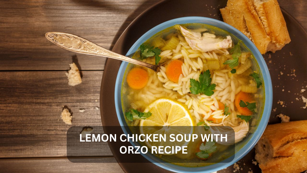You are currently viewing Zesty Comfort in a Bowl: Lemon Chicken Soup with Orzo Recipe
