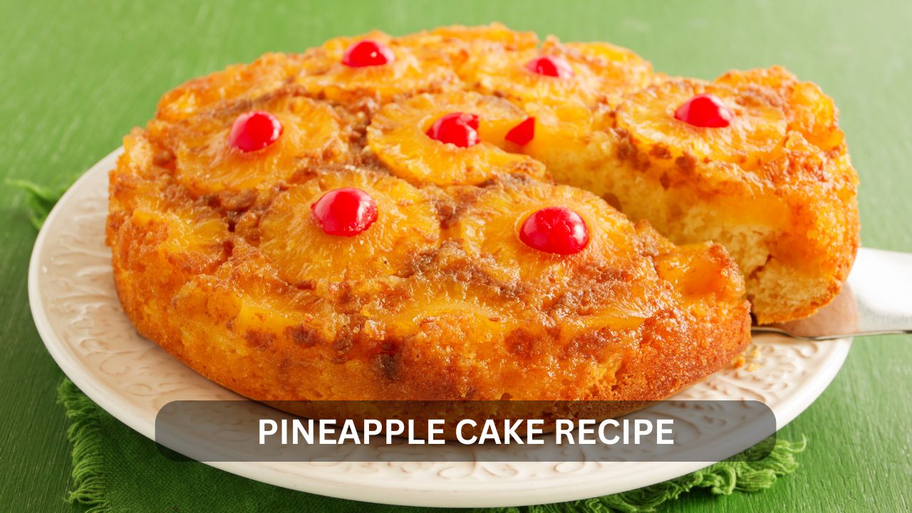 You are currently viewing A Refreshing Treat: Pineapple Cake Recipe for the Health-Conscious Sweet Tooth