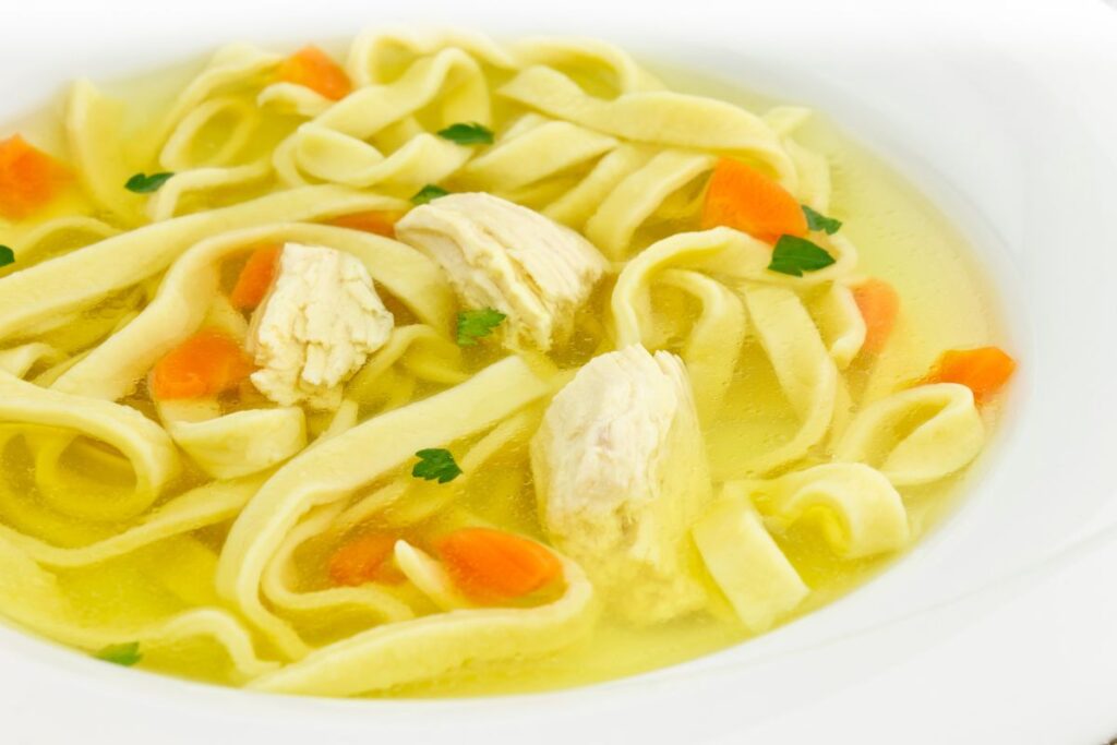 recipe for homemade noodles for chicken noodle soup