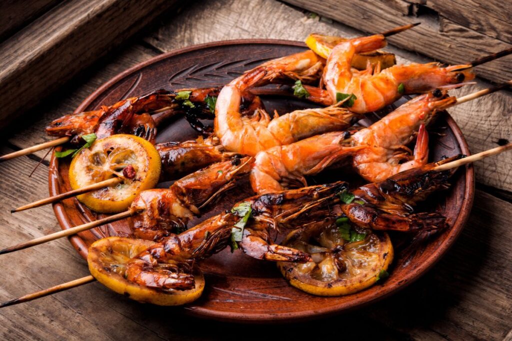 Roasted shrimp ina garten