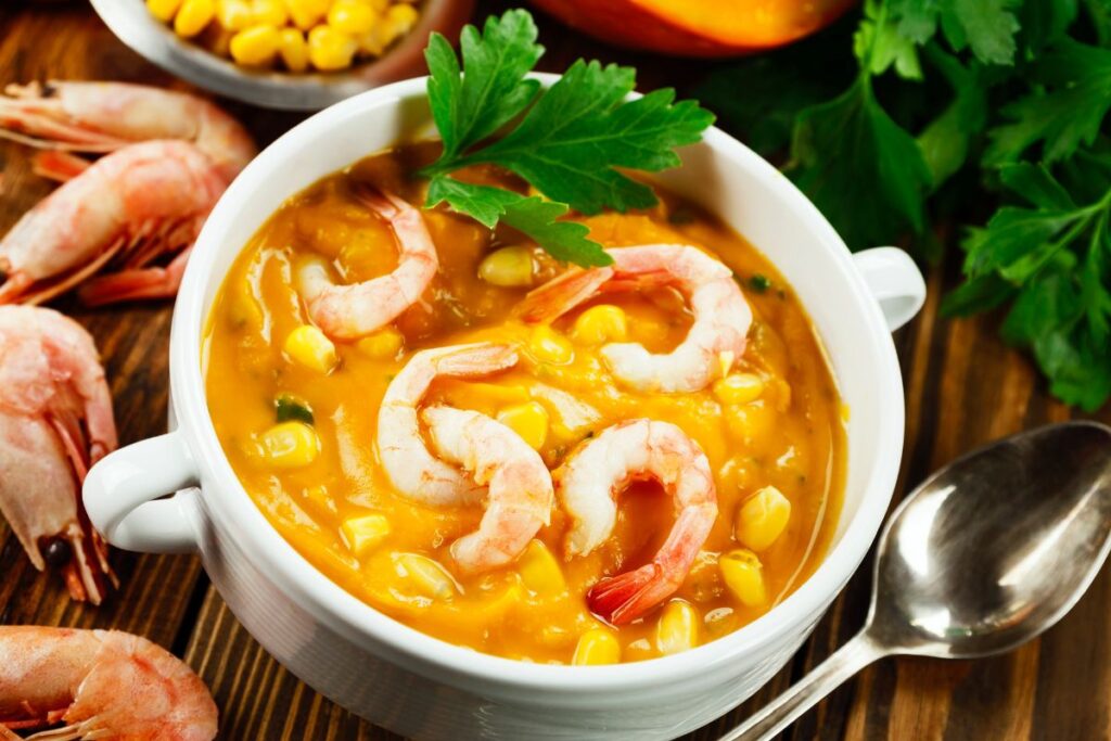 shrimp and corn soup