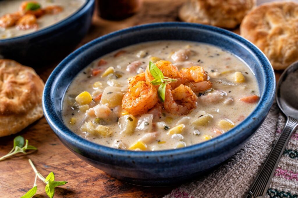 shrimp and corn soup