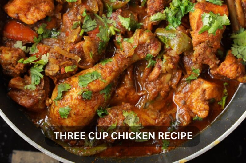 Three Cup Chicken Recipe