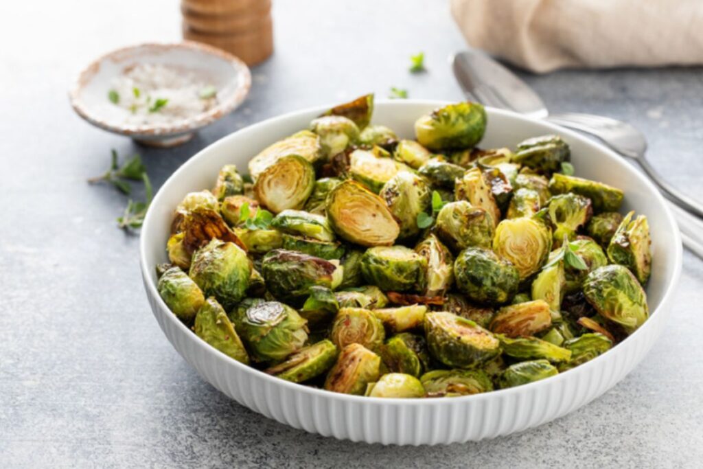 crispy brussel sprouts air fryer