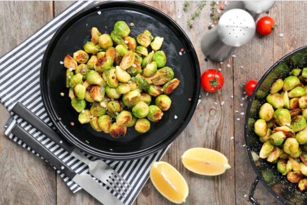 crispy brussel sprouts air fryer