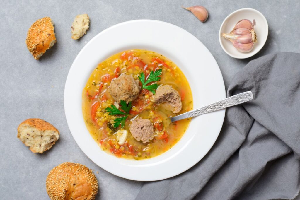 red lentil soup recipe