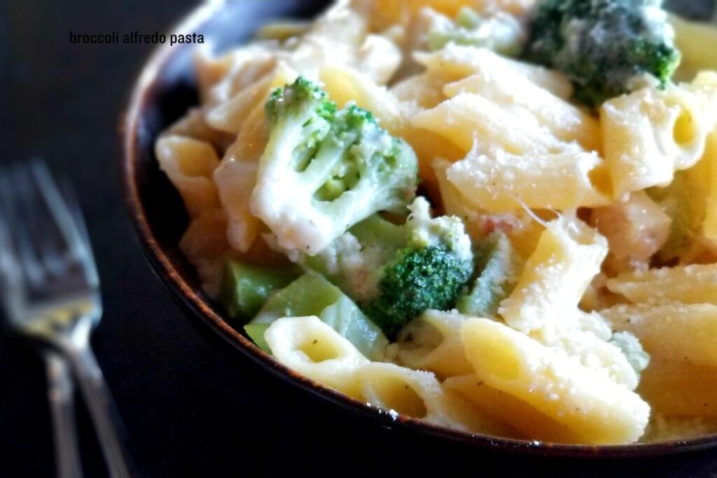 broccoli alfredo pasta