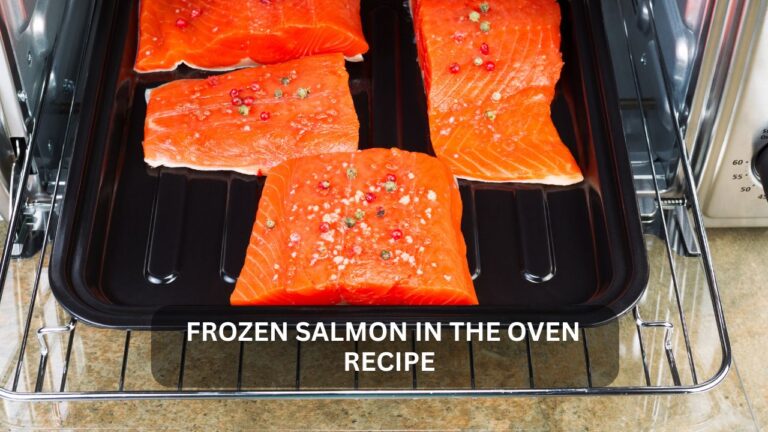 frozen salmon in the oven