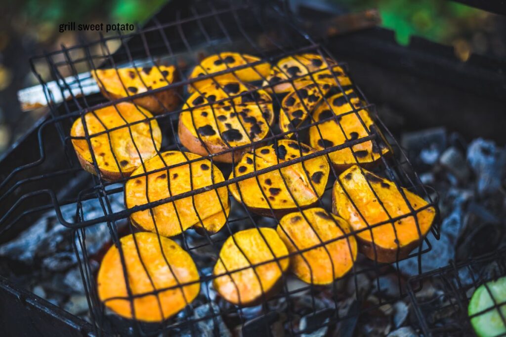 grill sweet potato